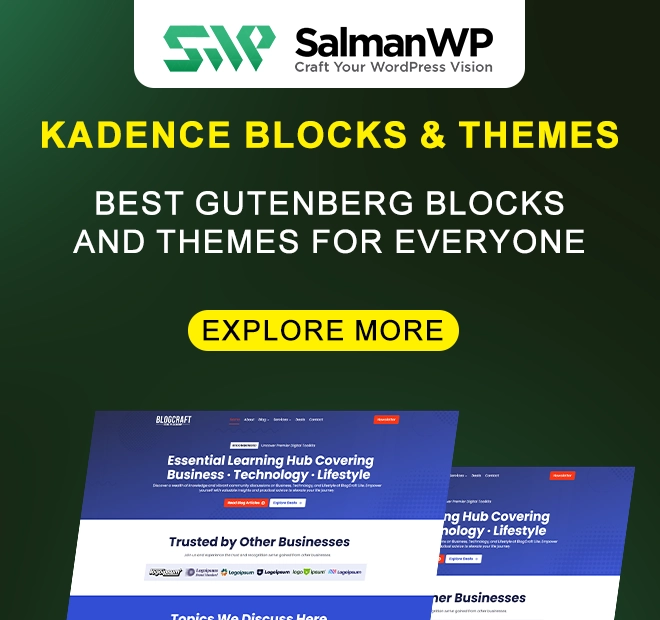 SalmanWP blocks